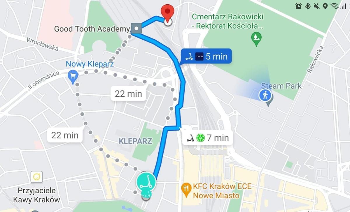 Appartement Centrum Krakowa, Z Ogrodem I Parkingiem Krakau